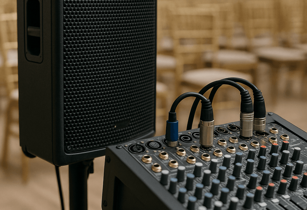 av hire rental services pa speakers